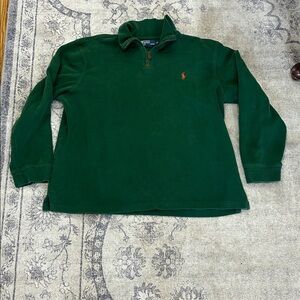 Ralph Lauren Forest Green Cotton Sweater